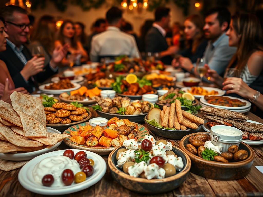 Griechische Meze Festkultur