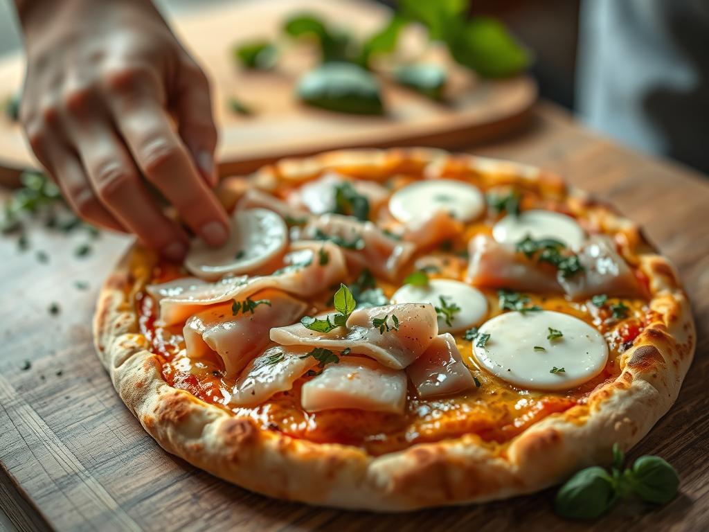 Thunfisch Pizza Zubereitung